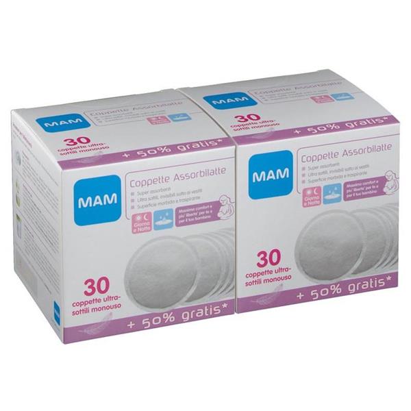 MAM COPPETTE ASSORB 30PZ