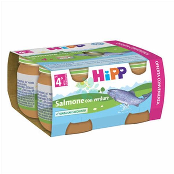 HIPP OMO PESCE 4X80 SALMONE CON VERDURE