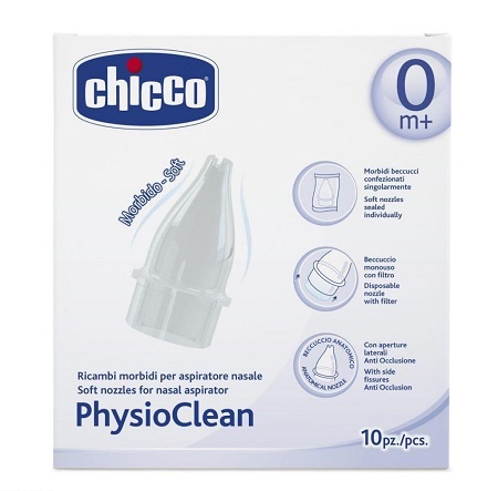 CHICCO RICAMBI MORB. PHYSIOCLEAN 10 PZ