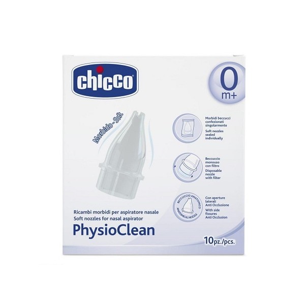 CHICCO RICAMBI MORB. PHYSIOCLEAN 10 PZ