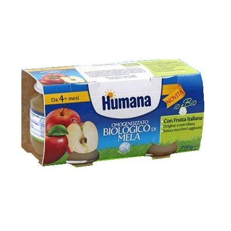 HUMANA OMO FRUTTA 2X100 MELA