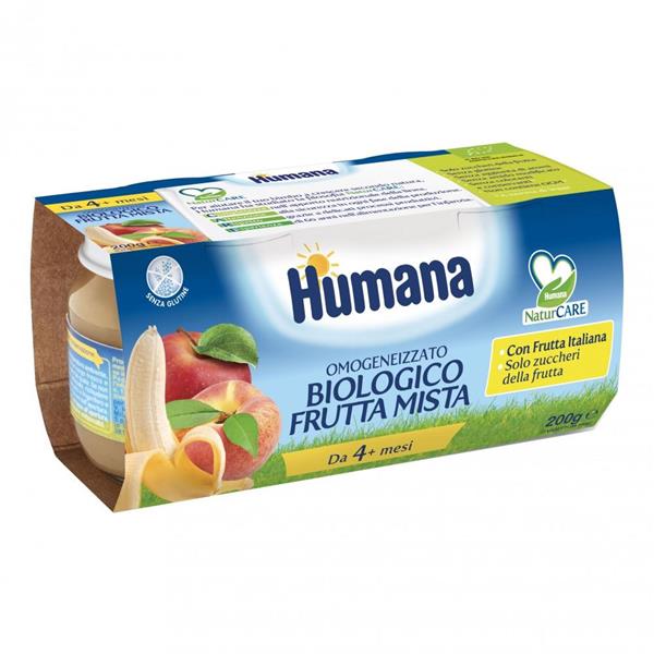 HUMANA OMO FRUTTA 2X100 FRUTTA MISTA