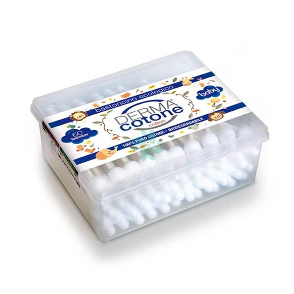 DERMACOTONE BASTONCINI BIODEGRADABILI BABY 60PZ