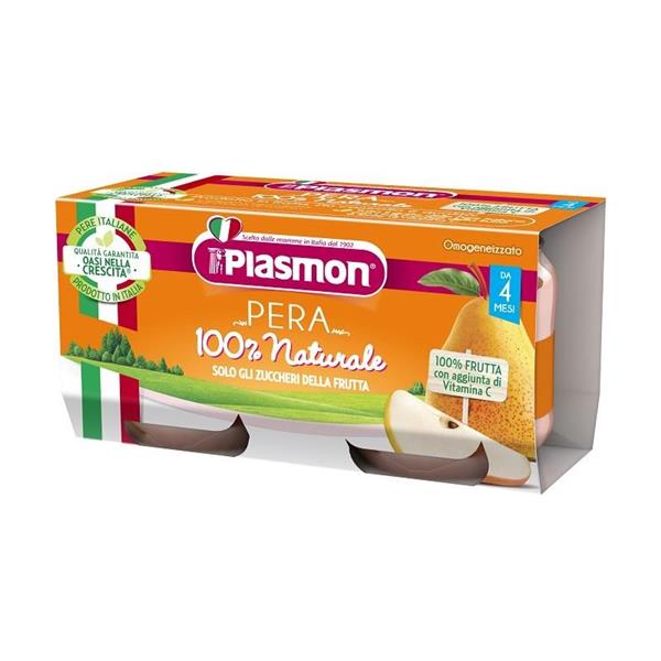 PLASMON OMO FRUTTA 2X80 PERA 