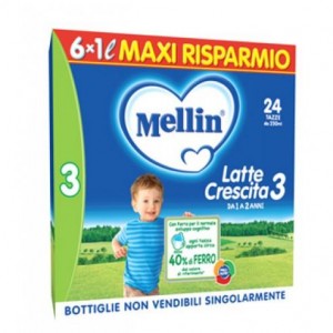 MELLIN LATTE CRESCITA3 6X1LT