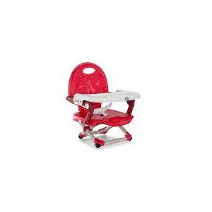 CHICCO RIALZO SEDIA POCKET SNACK POPPY RED