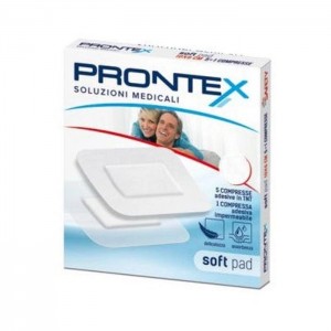 PRONTEX COMPRESSE ADESIVE IN TNT 10X12,5 6PZ 
