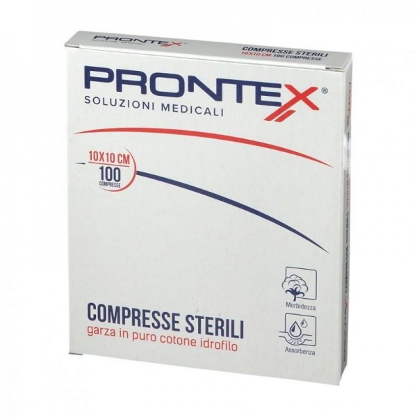 PRONTEX COMPRESSE STERILI 10X10 100PZ