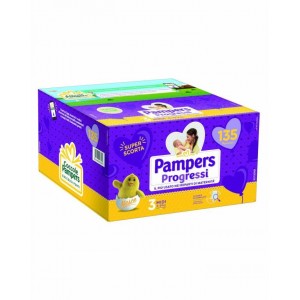 PAMPERS PROGRESSI PANNOLINO ESAPACK TG 3  135 PANNOLINI 