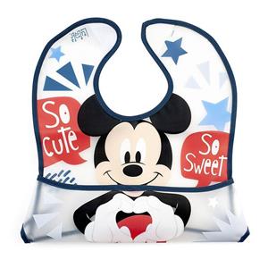 DISNEY MICKEY BAVETTA PLASTIFICATA CON TASCA