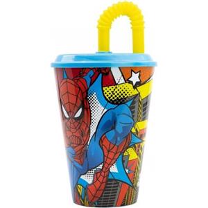 SPIDERMAN BICCHIERE SPORT CON CANNUCCIA 