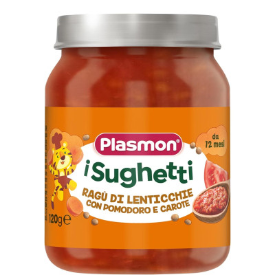 PLASMON OMO SUGHETTI RAGU DI LENTICCHIE 120G