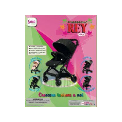 GAIA REY PASSEGGINO NERO