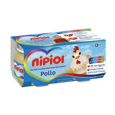 NIPIOL OMO CARNE 2X80 POLLO