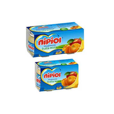 NIPIOL OMO FRUTTA 2X80 FRUTTA MISTA 