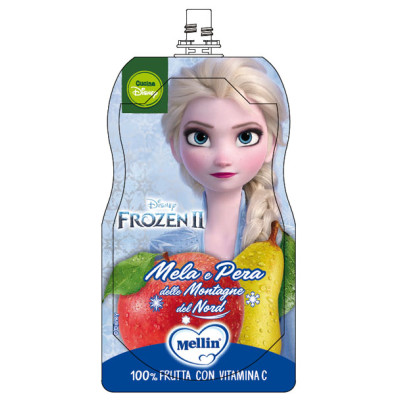 MELLIN POUCHES DISNEY FROZEN  MELA E PERA 110G