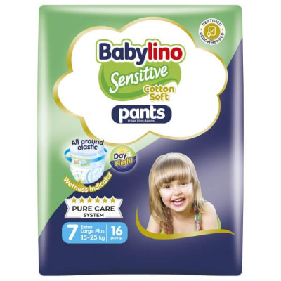 BABYLINO PANNOLINO MUTANDINA TG7  15/25KG  16PZ