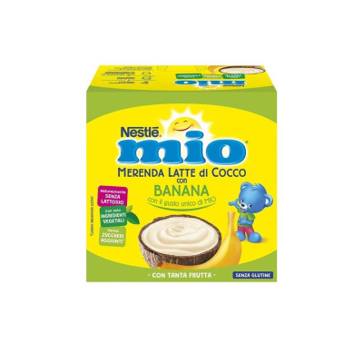 NESTLE MIO MERENDA LATTE DI COCCO E BANANA 4X100