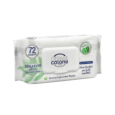 DERMACOTONE SALVIETTE IGIENIZZANTE MENTOLO 72 PZ