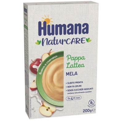 HUMANA PAPPA LATTEA 200GR ALLA MELA