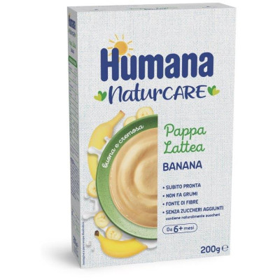 HUMANA PAPPA LATTEA 200GR ALLA BANANA