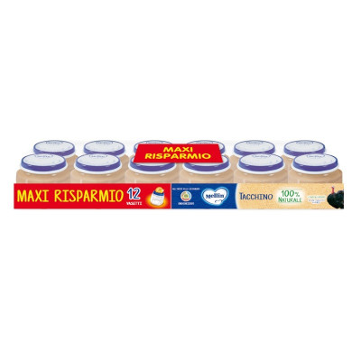 MELLIN OMO CARNE 12X80 TACCHINO