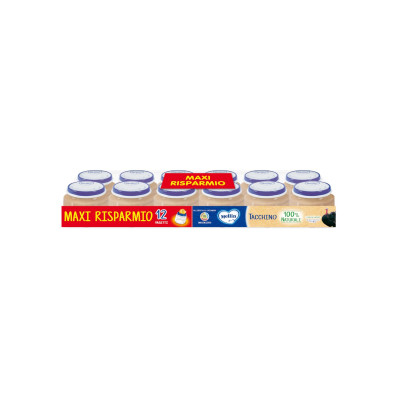 MELLIN OMO CARNE 12X80 TACCHINO