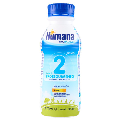 HUMANA 2 LATTE LIQUIDO 470ML N.FORMULA