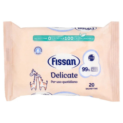 FISSAN SALVIETTINE DELICATE 20PZ