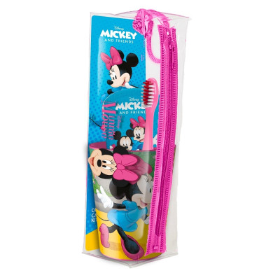 DISNEY BICCHIERE+SPAZZOLINO MINNIE