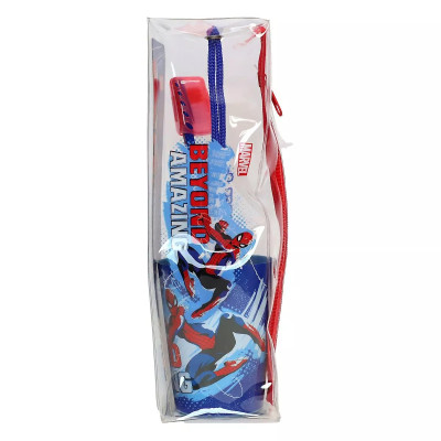 DISNEY BICCHIERE+SPAZZOLINO SPIDERMAN