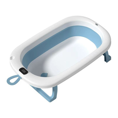 LEONIE BAGNETTO PIEGHEVOLE BOLLICINA BLU